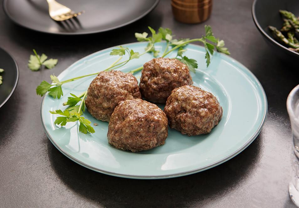 2 Servings of Grass-Fed Beef Meatballs