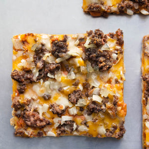 Cheeseburger Pizza