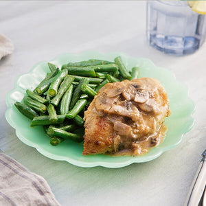 Chicken Marsala with Green Beans