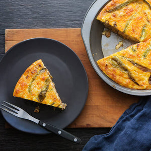 Chorizo and Potato Mexican Quiche
