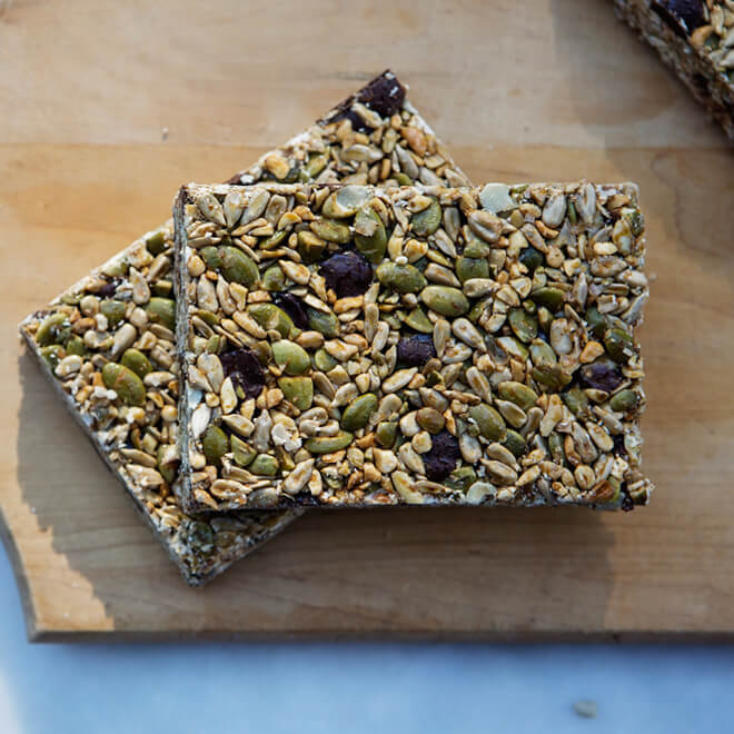 Dark Chocolate, Sea Salt and Nut Bar