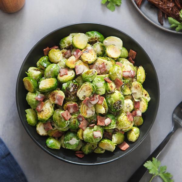 2 Servings of Bacon-Ranch Brussels Sprouts