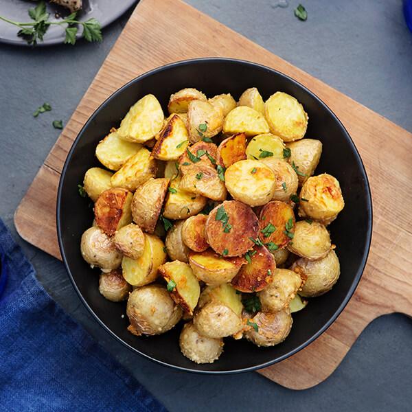 2 Servings of Garlic Roasted Potatoes
