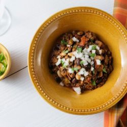 Grass-Fed Beef  Three Bean Chili