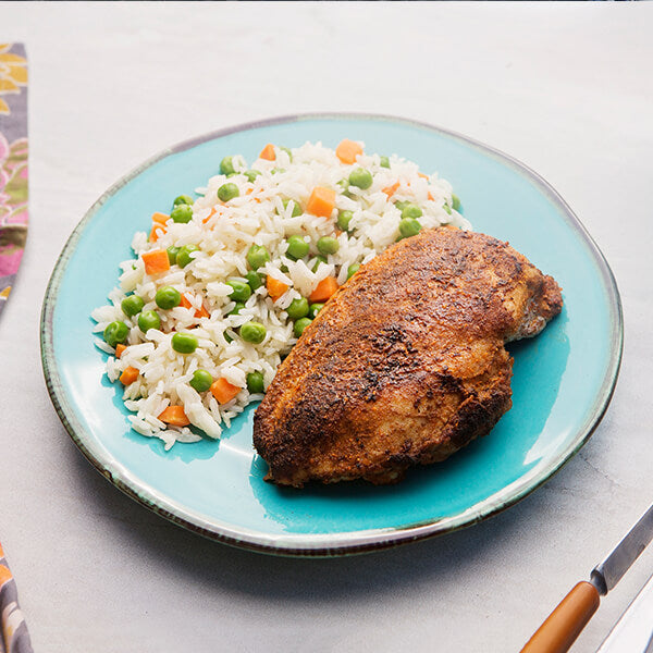 Grilled Thai Chicken and Black Pepper Rice