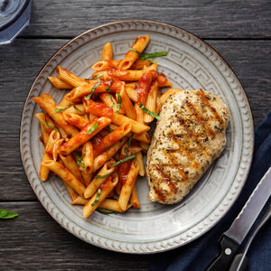 Italian Chicken Breast with Pasta al Pomodoro