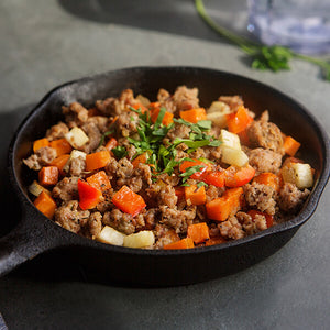 Mixed Potato and Sausage Hash
