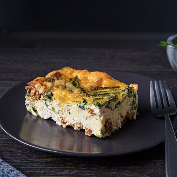 Organic Turkey, Kale and Sun-Dried Tomato Frittata