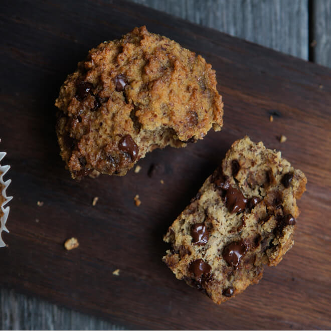 Paleo Chocolate Chip Muffin