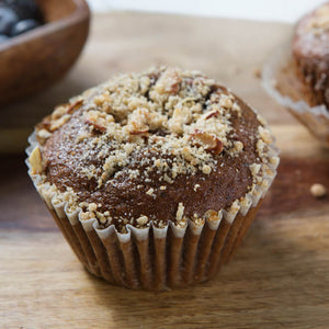 Paleo Mixed Berry Muffin with Streusel