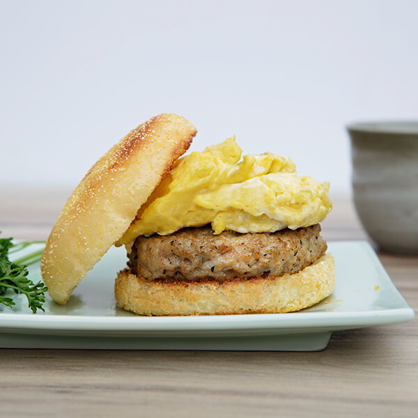 Sausage and Egg English Muffin