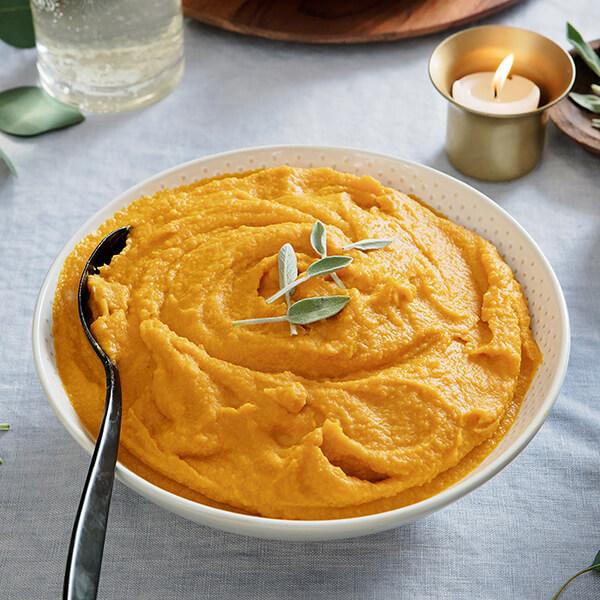 2 Servings of Mashed Sweet Potato