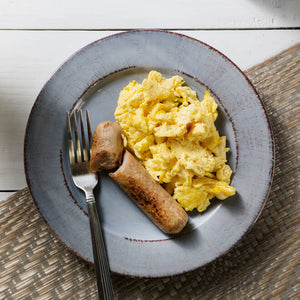 Free-Range Eggs and Apple-Chicken Sausage