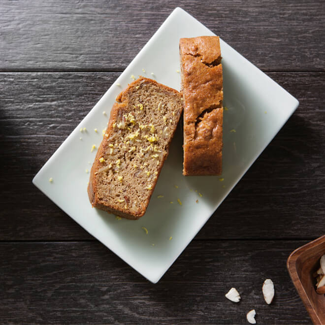 Lemon Almond Breakfast Loaf